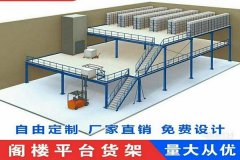 周巷閣樓式貨架（鋼平臺一般多少錢）