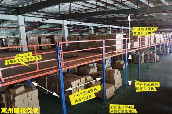 東莞南城閣樓平臺（鋼平臺價格）